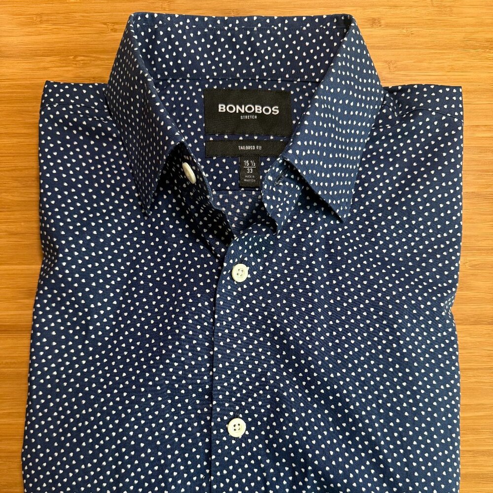 Bonobos Jetsetter Stretch Dress Shirt - Tailored Fit